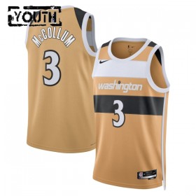 Barn Washington Wizards Tröja CJ Mccollum Nike 2025-26 City Edition Gold Swingman